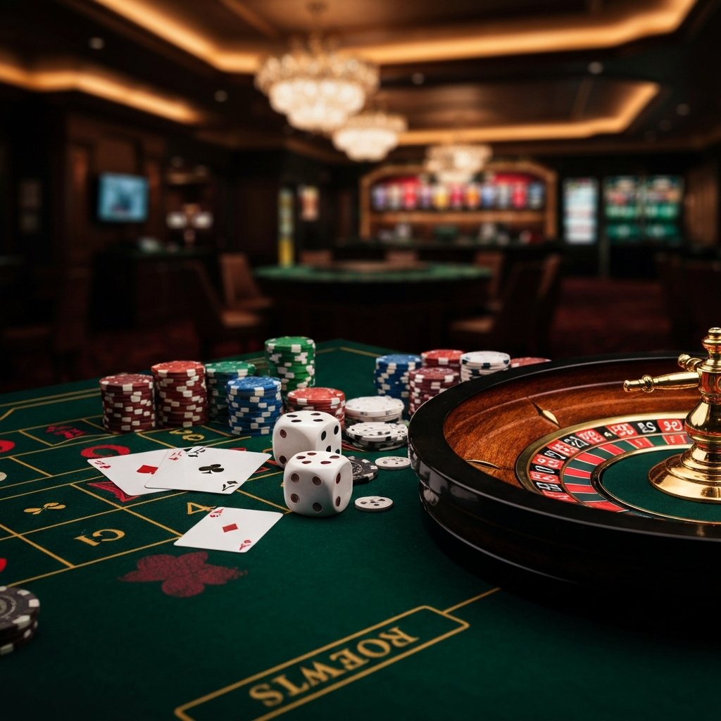 An exciting online casino game interface