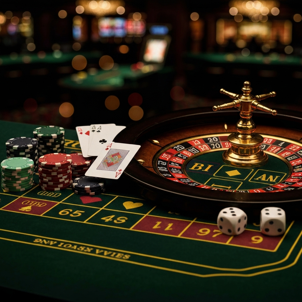 An exciting array of slot machine symbols and bonus icons