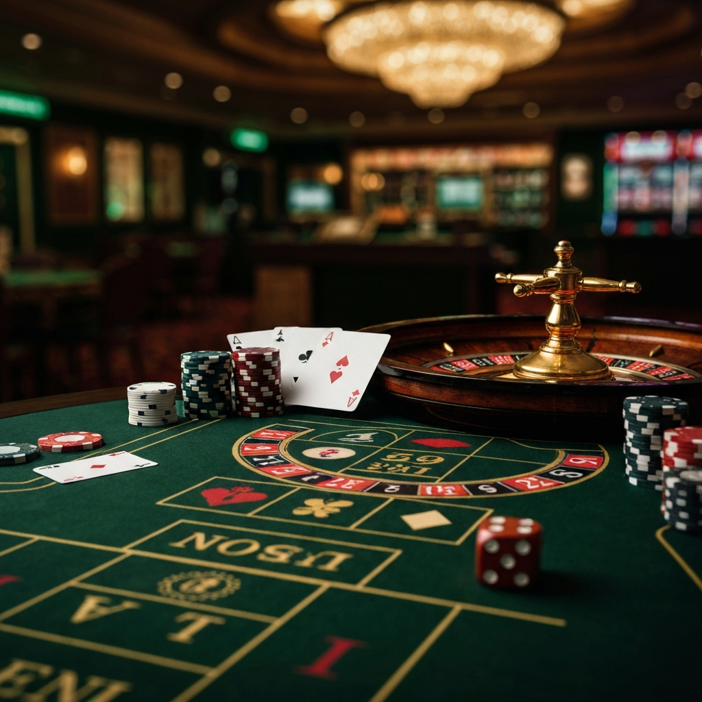 An exciting online blackjack game in progress