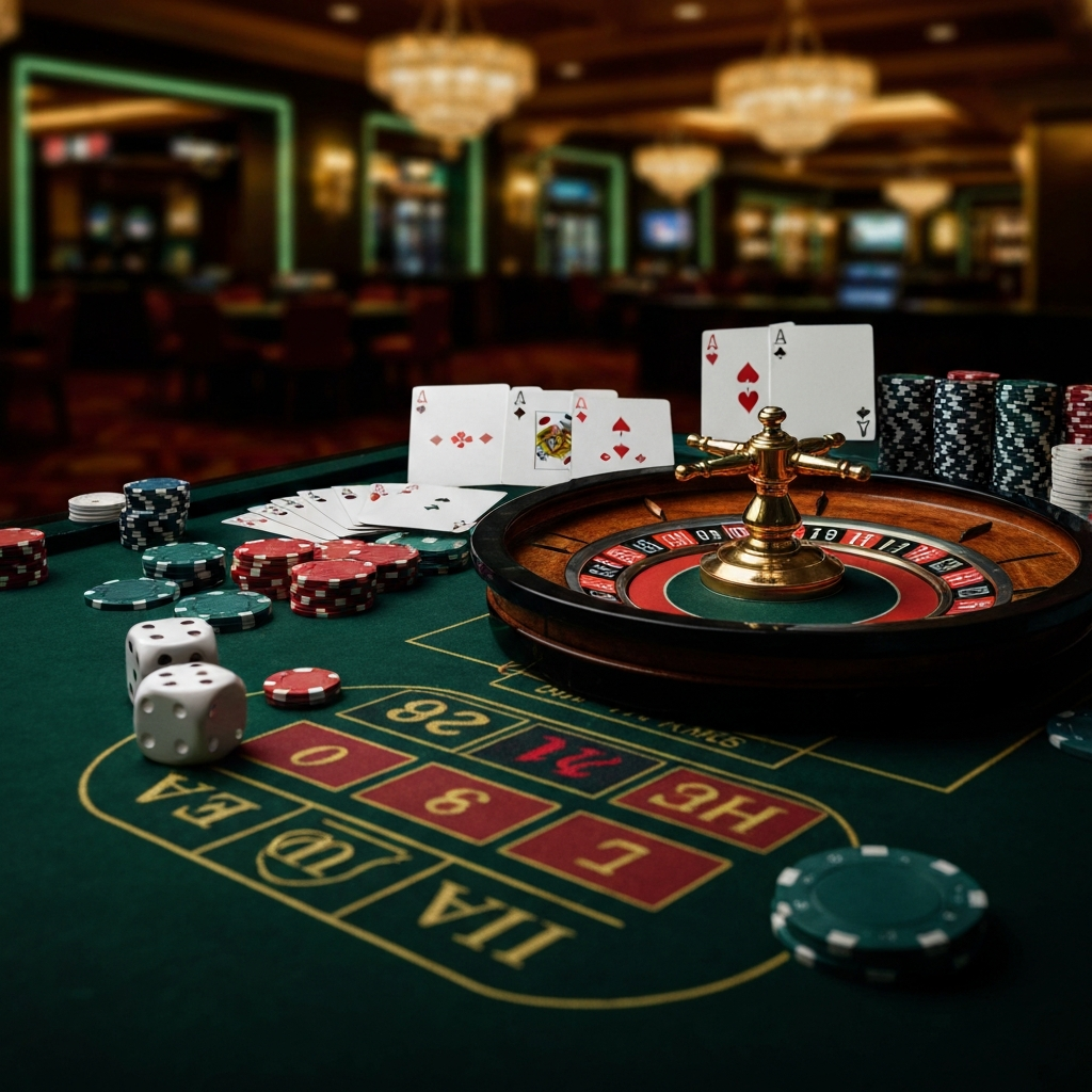A roulette wheel, a common game for the Martingale strategy