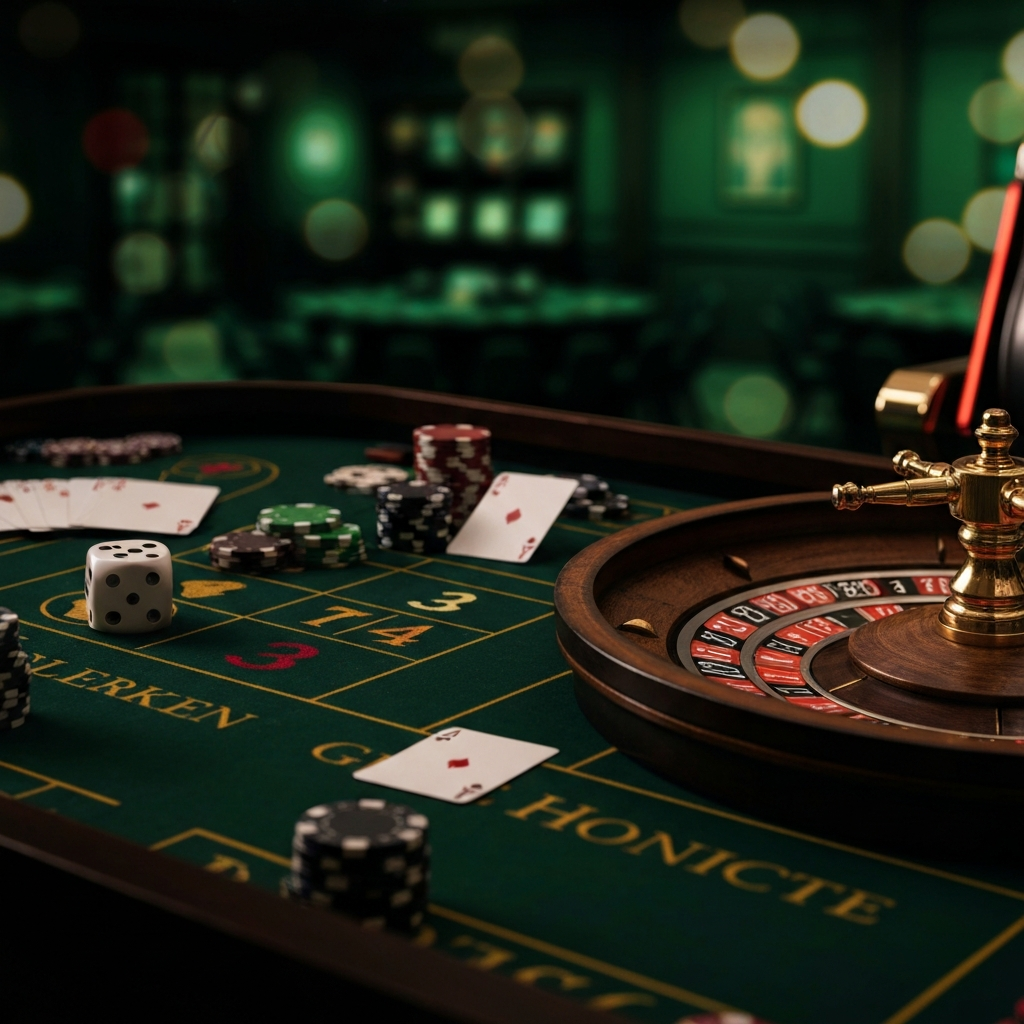 VR casino game experience