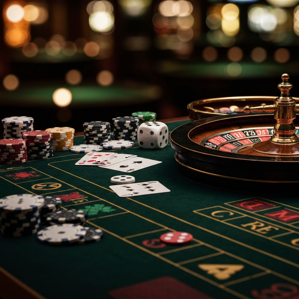 Abstract digital art representing online casino privacy