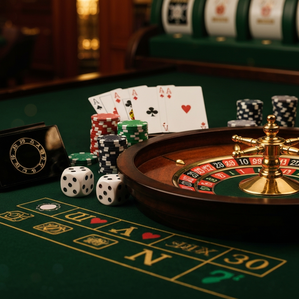 A vibrant display of casino bonus offers