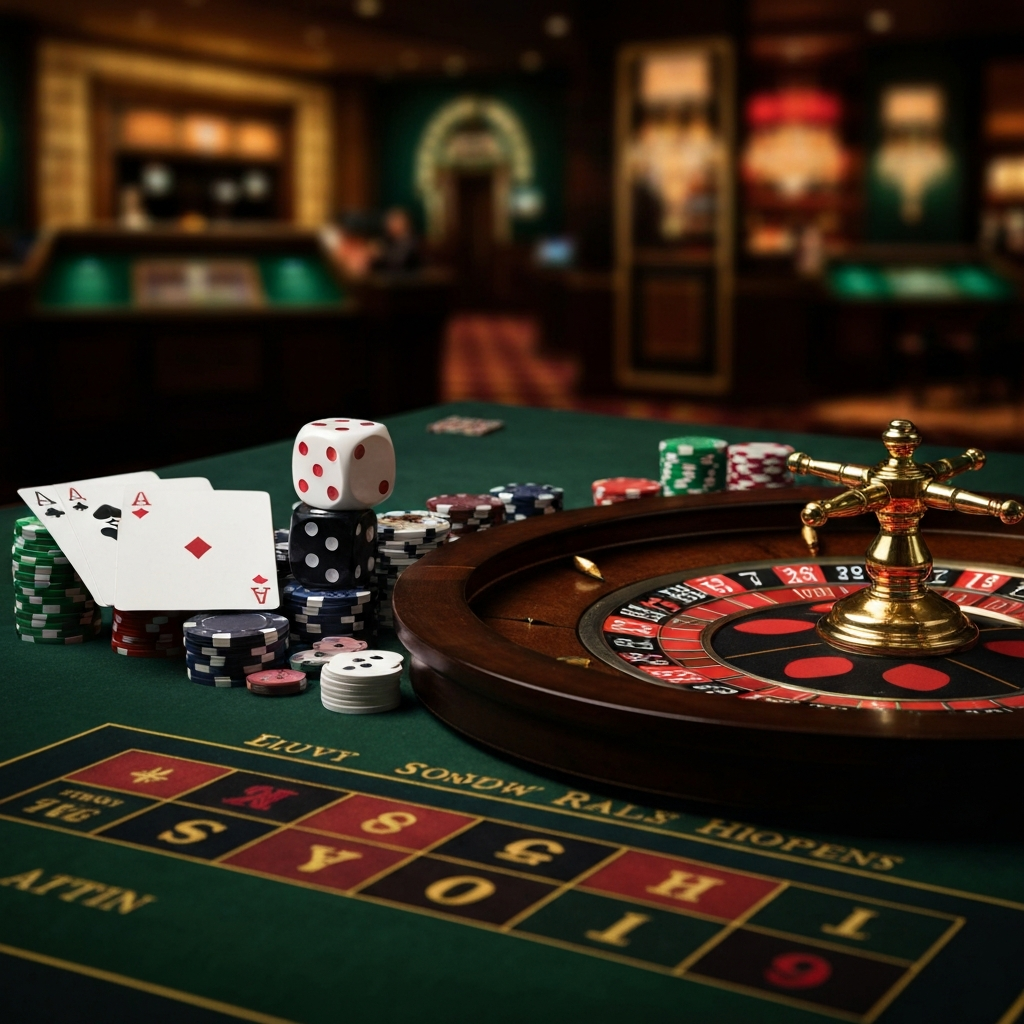 Colorful slot machine reels with bonus symbols